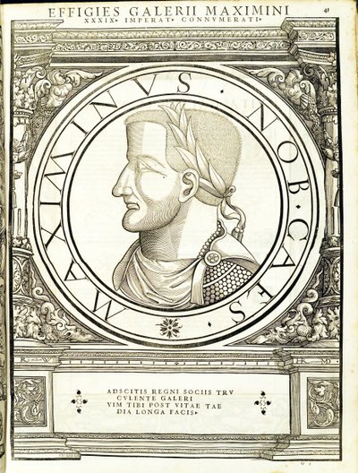 Maximinus II, Illustration aus 